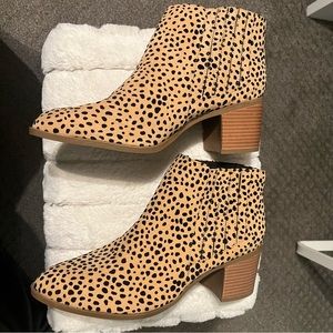Nyla Leopard Ankle Bootie